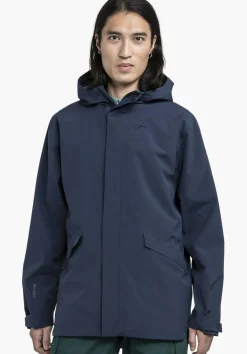 Recycelbare Regenjacke mit Stretch