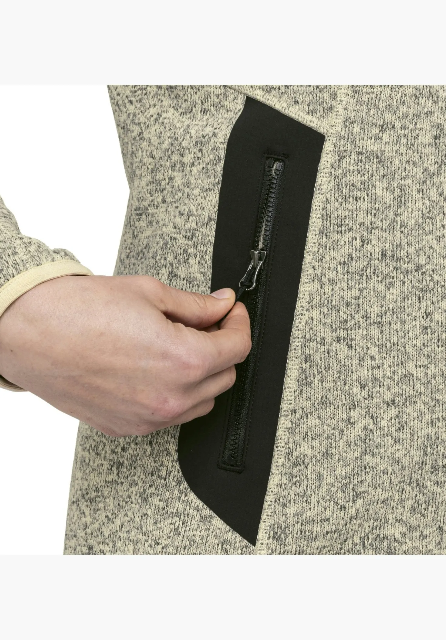 Recycelfähige ZipIn! Fleece Jacke