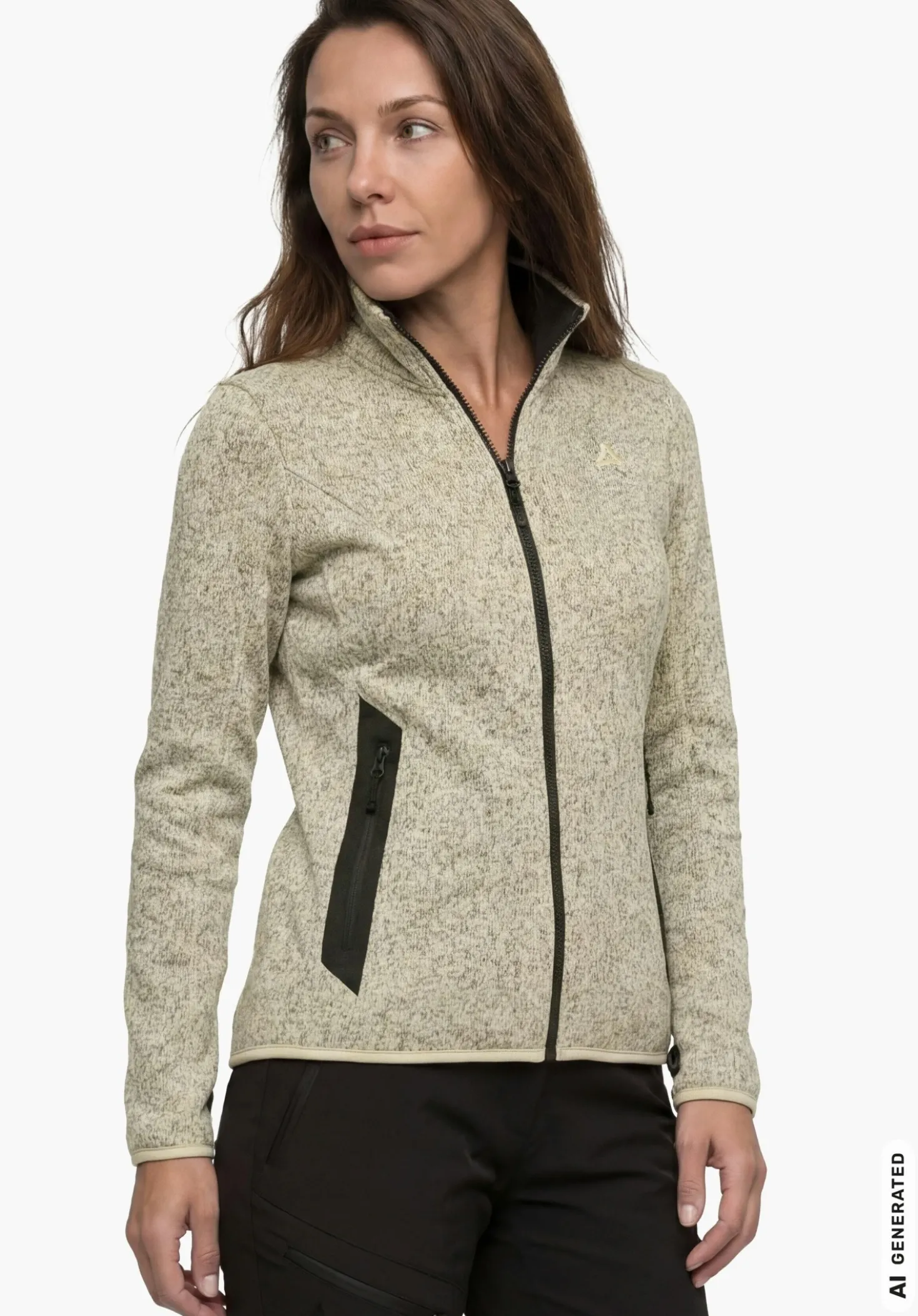 Recycelfähige ZipIn! Fleece Jacke