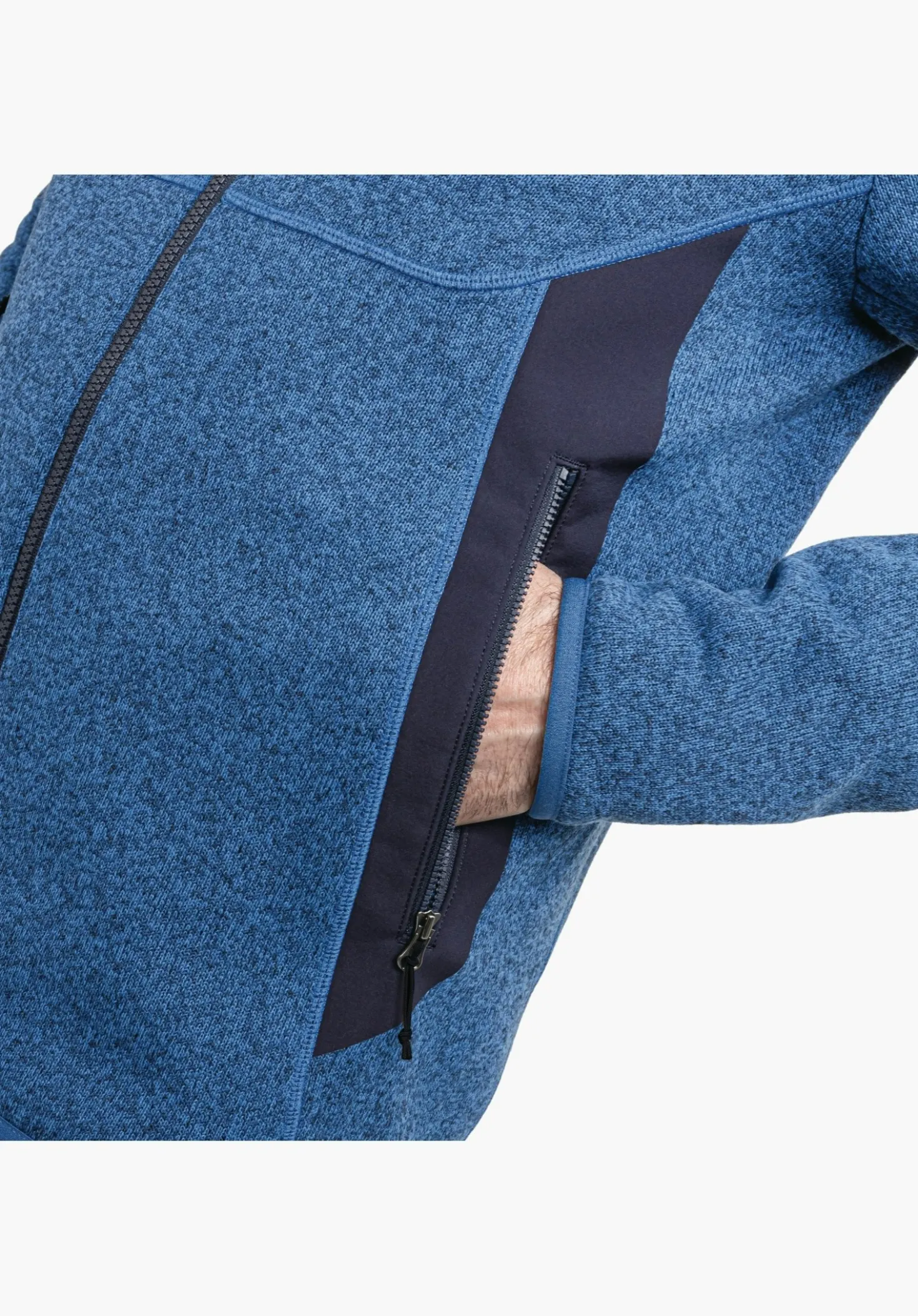 Recycelfähige ZipIn! Fleece Jacke