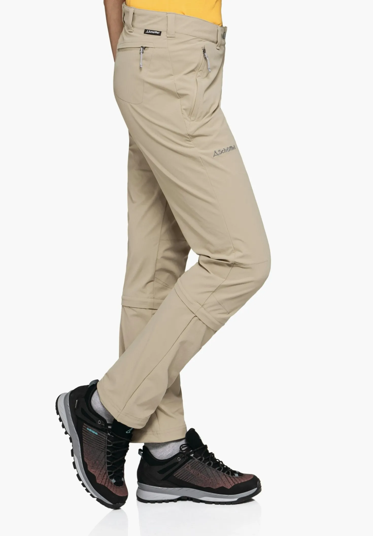 Robuste Wanderhose mit Zip Off Funktion