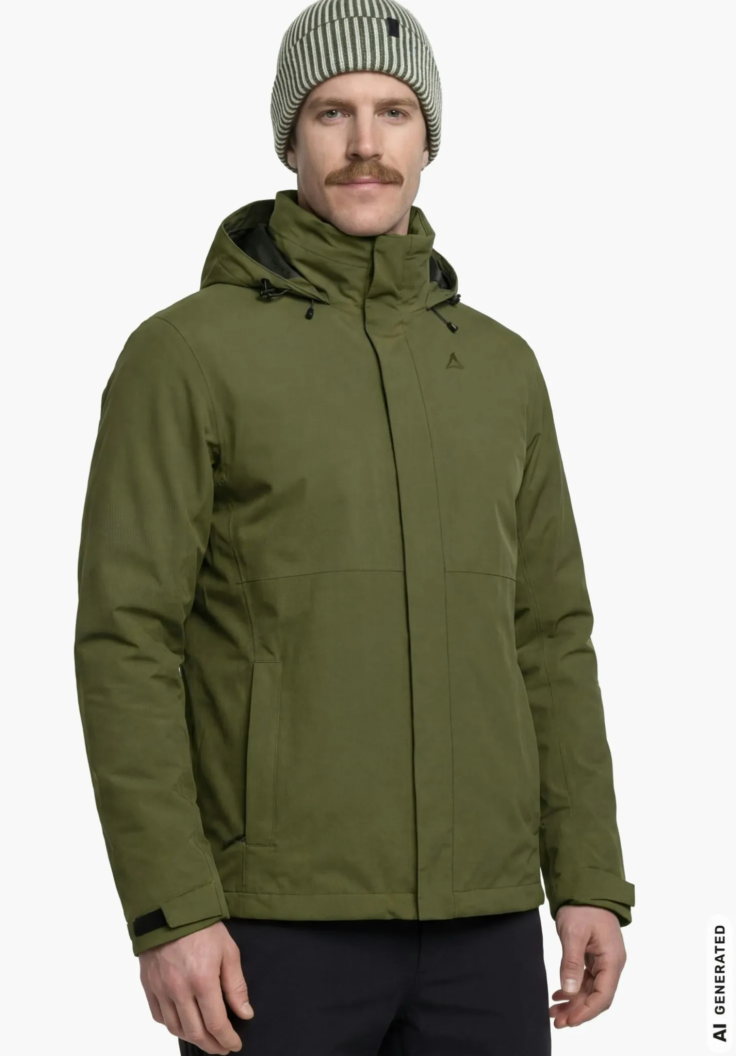 Robuste & winddichte Regenjacke