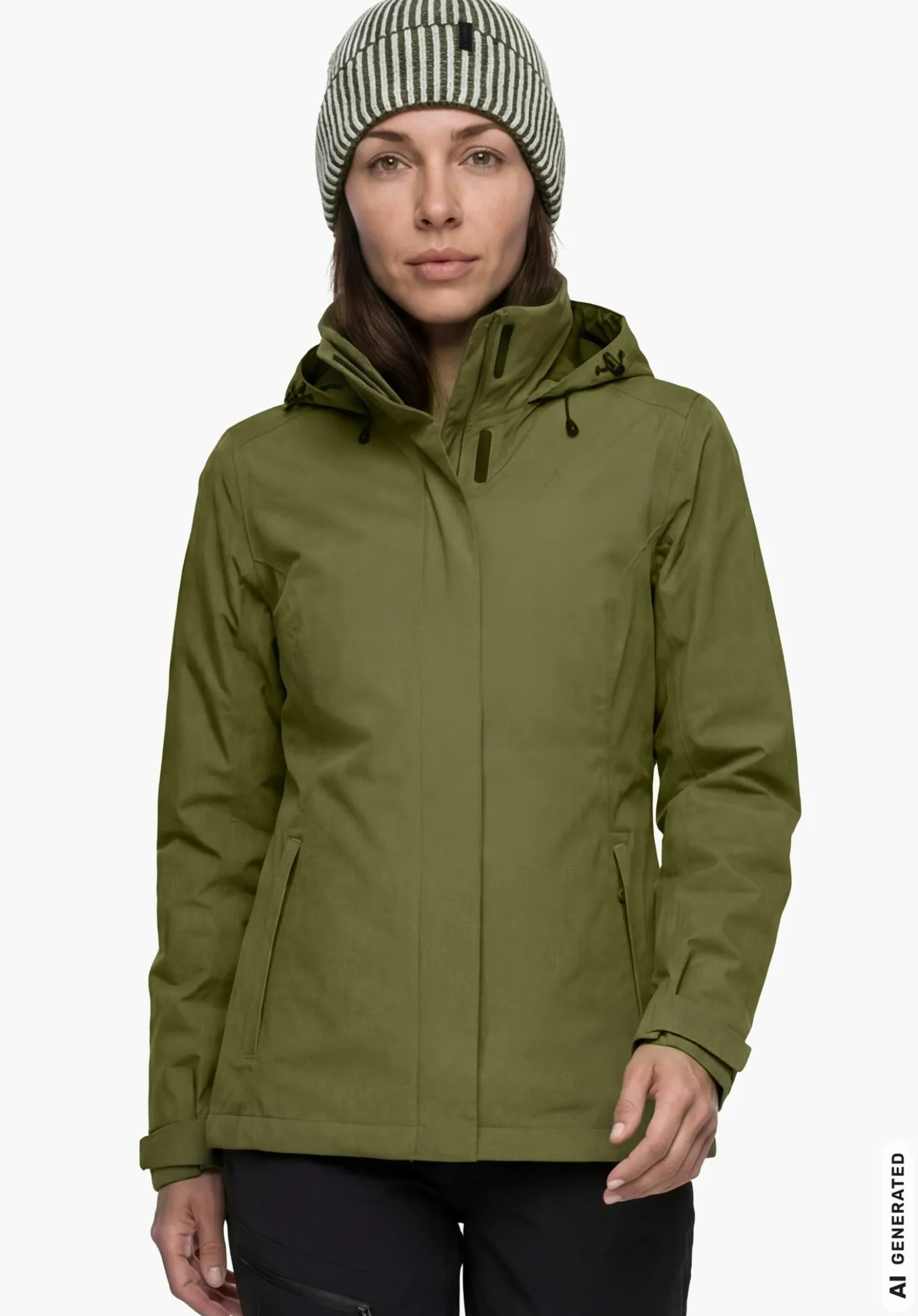 Robuste & winddichte Regenjacke