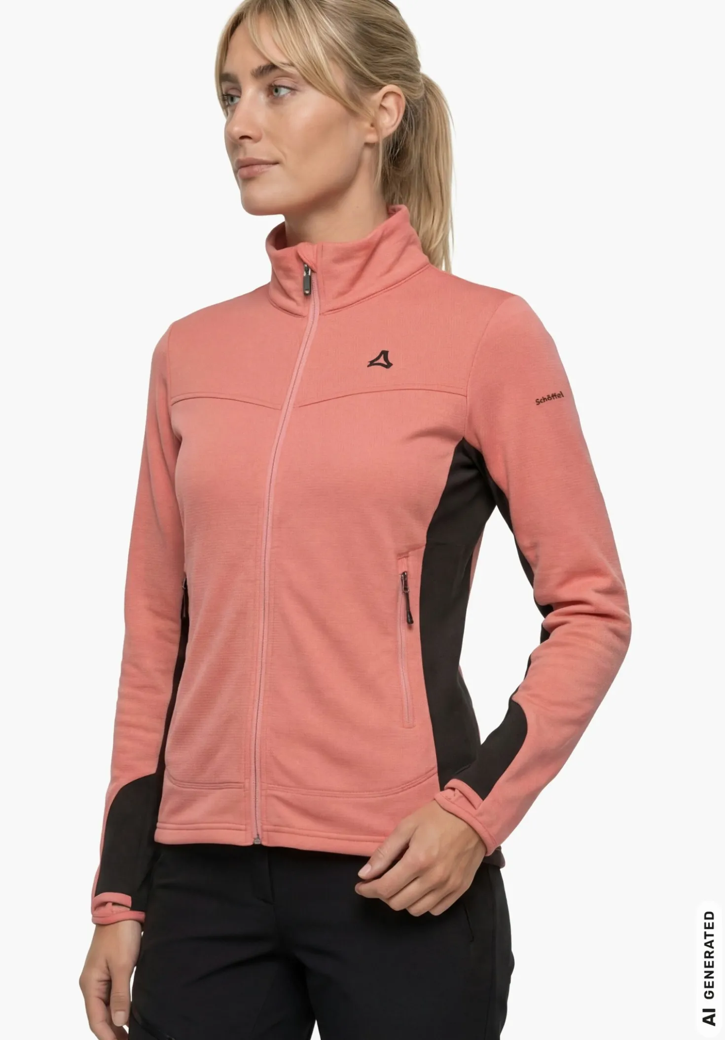 Schnell trocknende Fleece Jacke