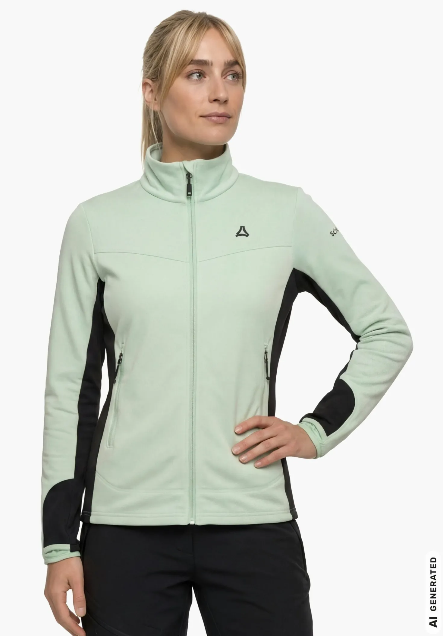 Schnell trocknende Fleece Jacke