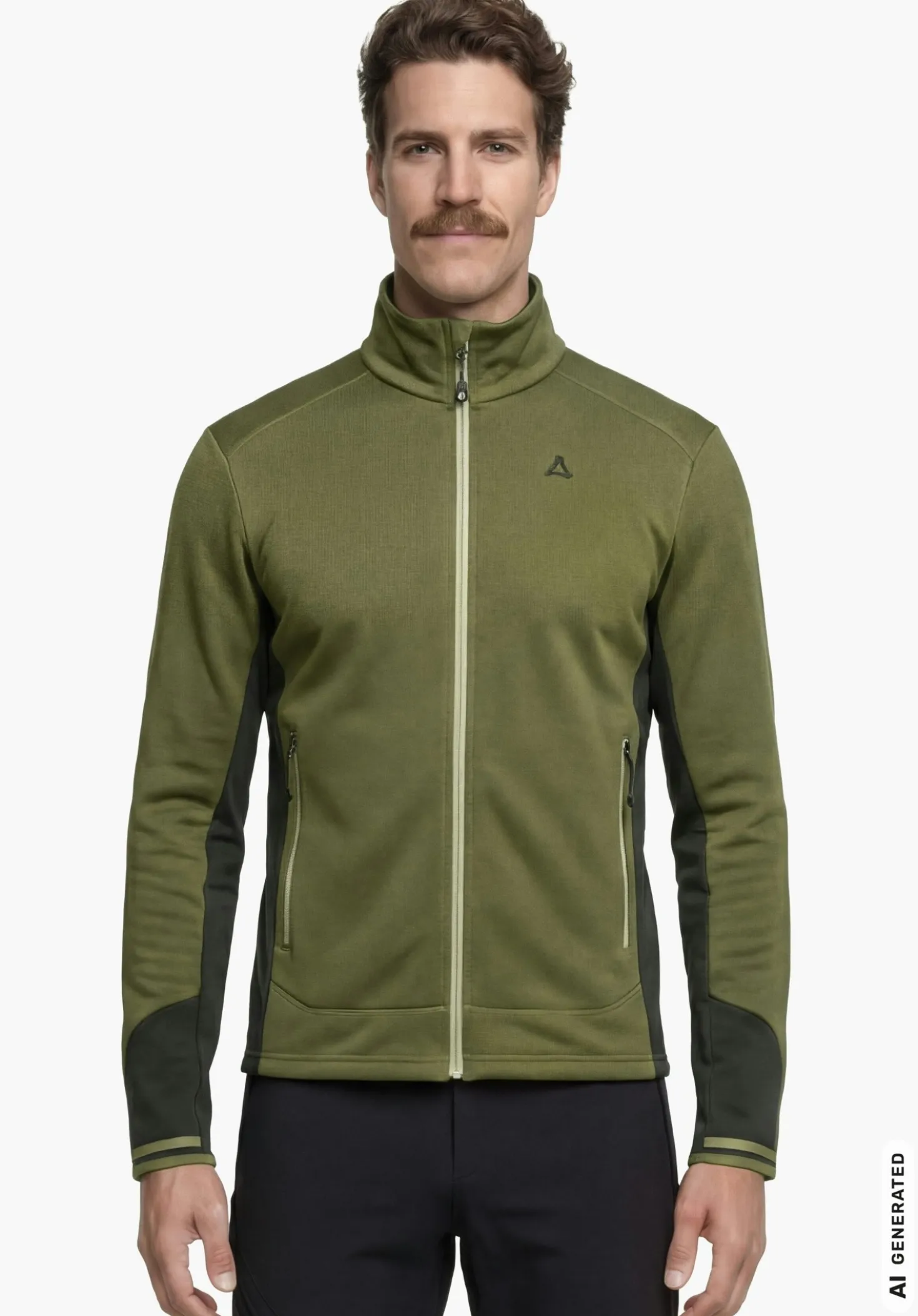 Schnell trocknende Fleece Jacke