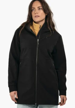 Softshell Kurzmantel mit Fleeceinnenseite