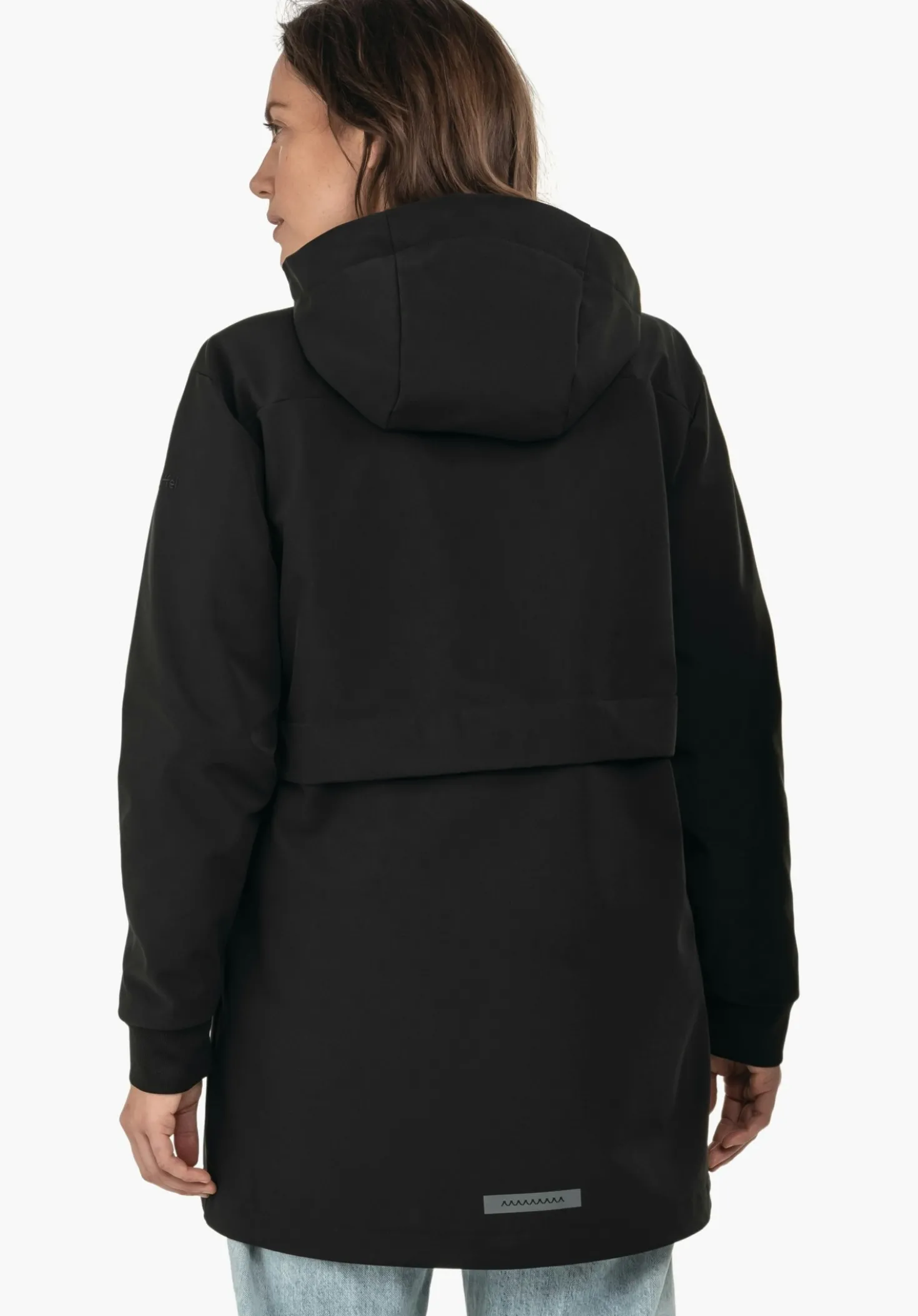 Softshell Kurzmantel mit Fleeceinnenseite