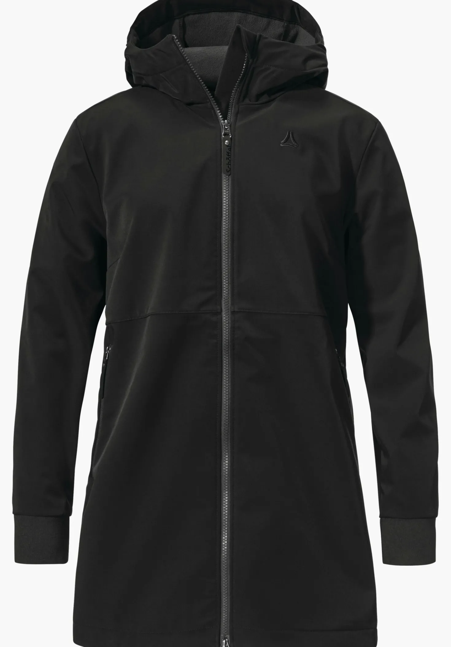 Softshell Kurzmantel mit Fleeceinnenseite