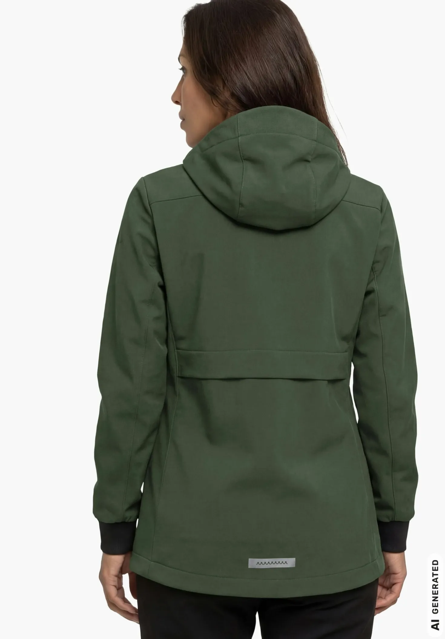 Softshell Kurzmantel mit Fleeceinnenseite