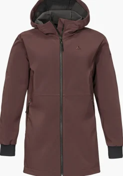 Softshell Kurzmantel mit Fleeceinnenseite