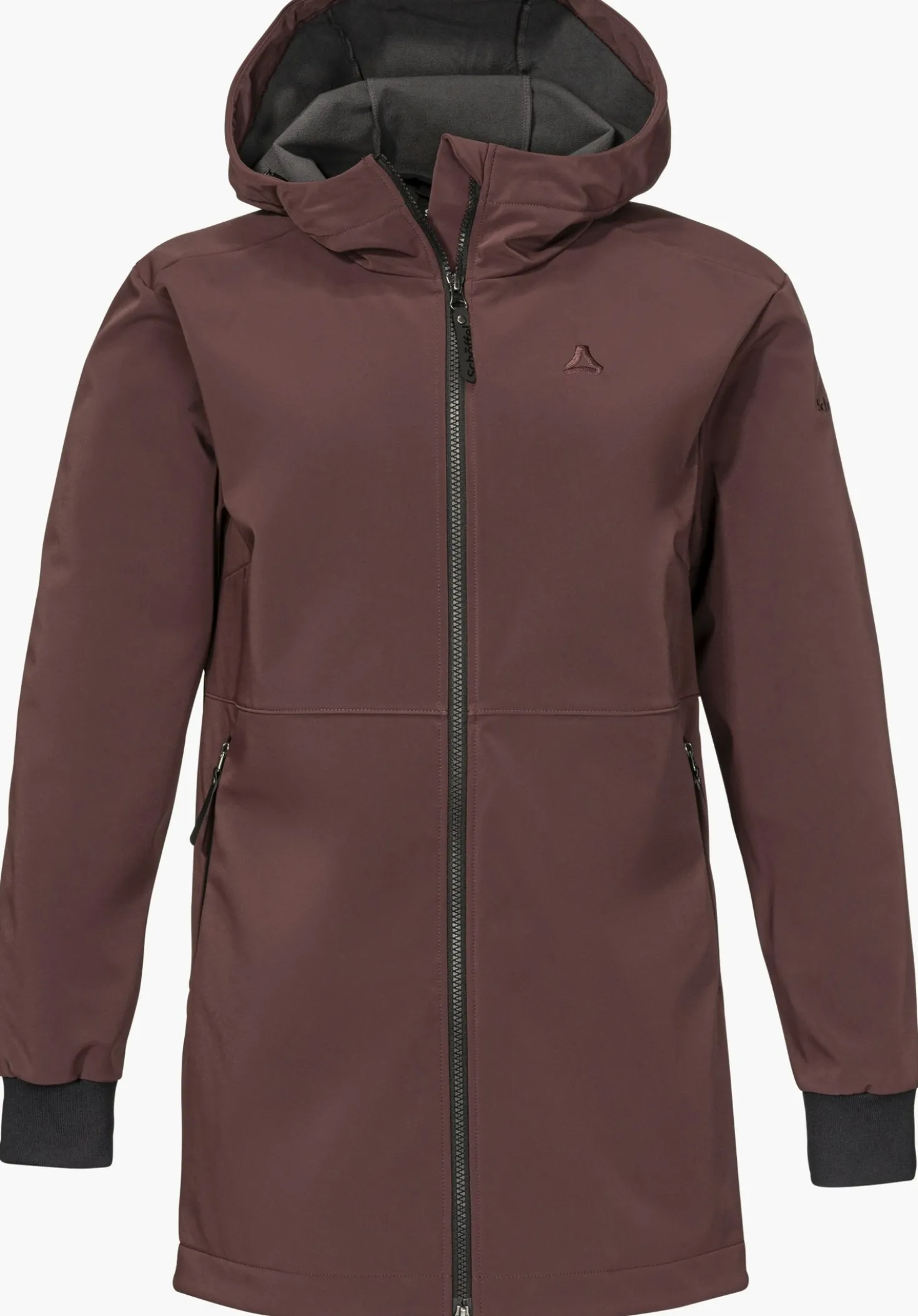 Softshell Kurzmantel mit Fleeceinnenseite