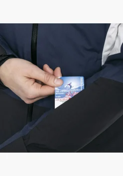 Sportlich-funktionale Basic Skijacke