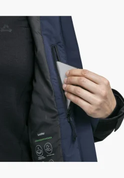 Sportlich-funktionale Basic Skijacke