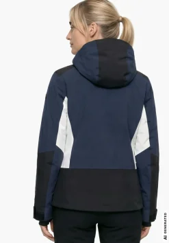 Sportlich-funktionale Basic Skijacke