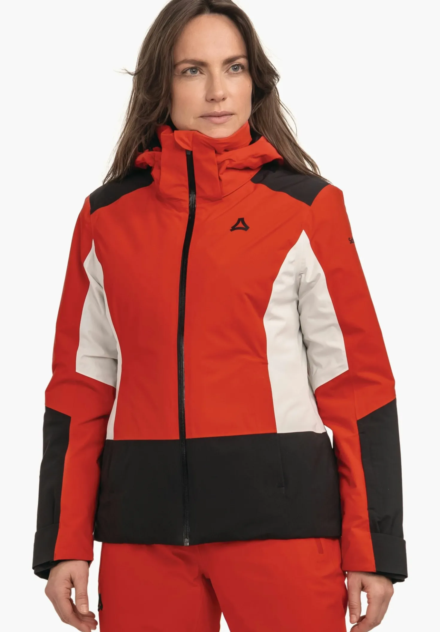 Sportlich-funktionale Basic Skijacke