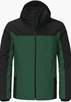 Sportlich-funktionale Basic Skijacke