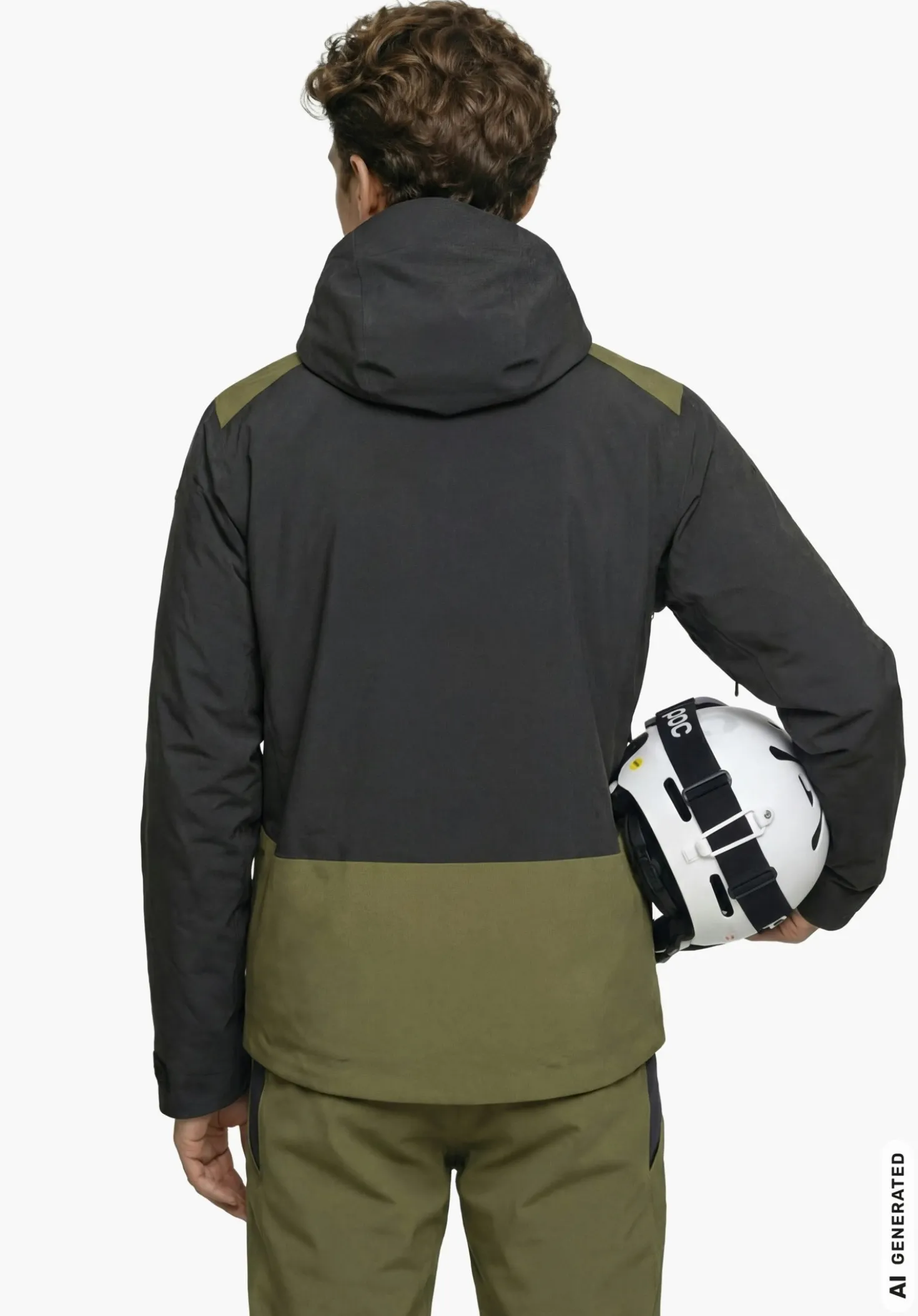 Sportlich-modern geschnittene Skijacke