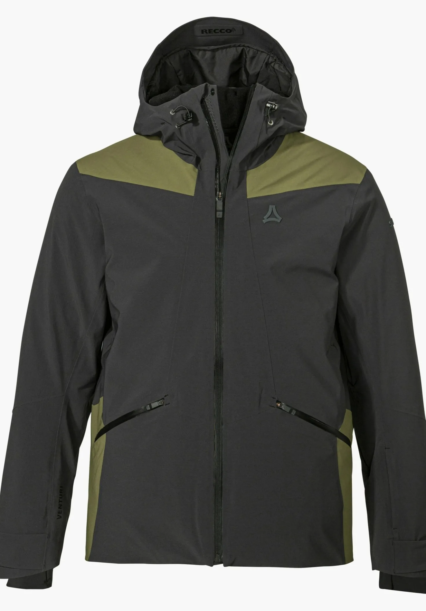 Sportlich-modern geschnittene Skijacke