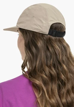 Strapback Cap mit flachem Schirm