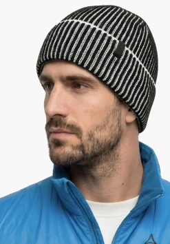 Strickmütze mit Fleece-Stirnband