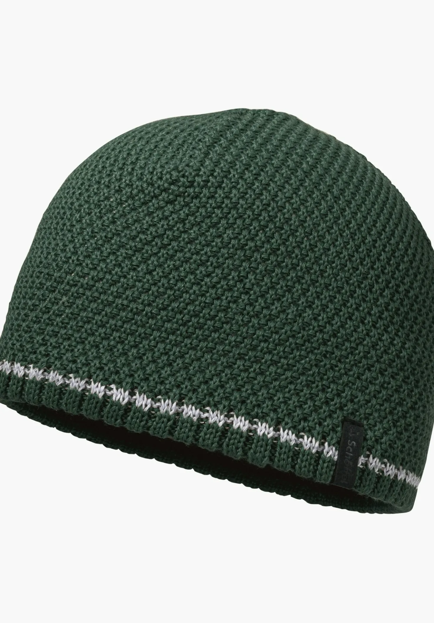 Strickmütze mit reflektierendem Garn