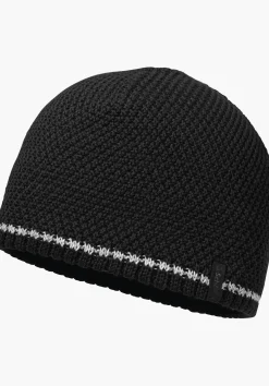 Strickmütze mit reflektierendem Garn