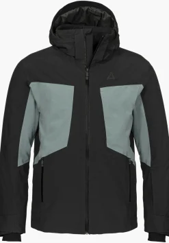 Technische Colour Block Design Skijacke