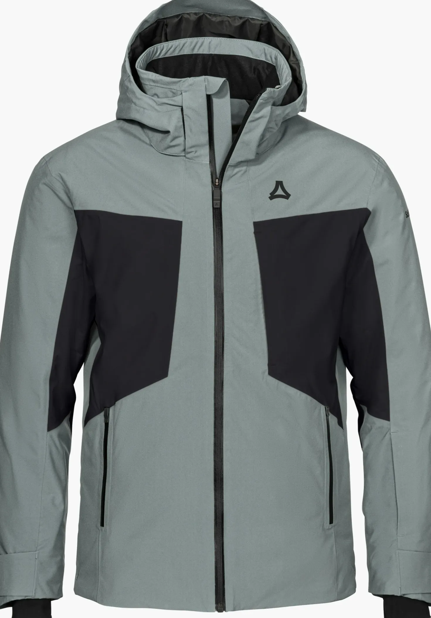Technische Colour Block Design Skijacke