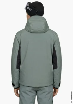 Technische Colour Block Design Skijacke
