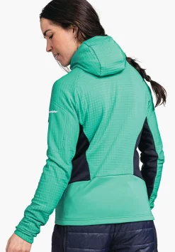 Technischer, sportiver Fleece Hoody