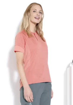 Technisches Bikeshirt aus Materialmix