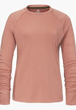 Technisches Longsleeve mit Wollanteil
