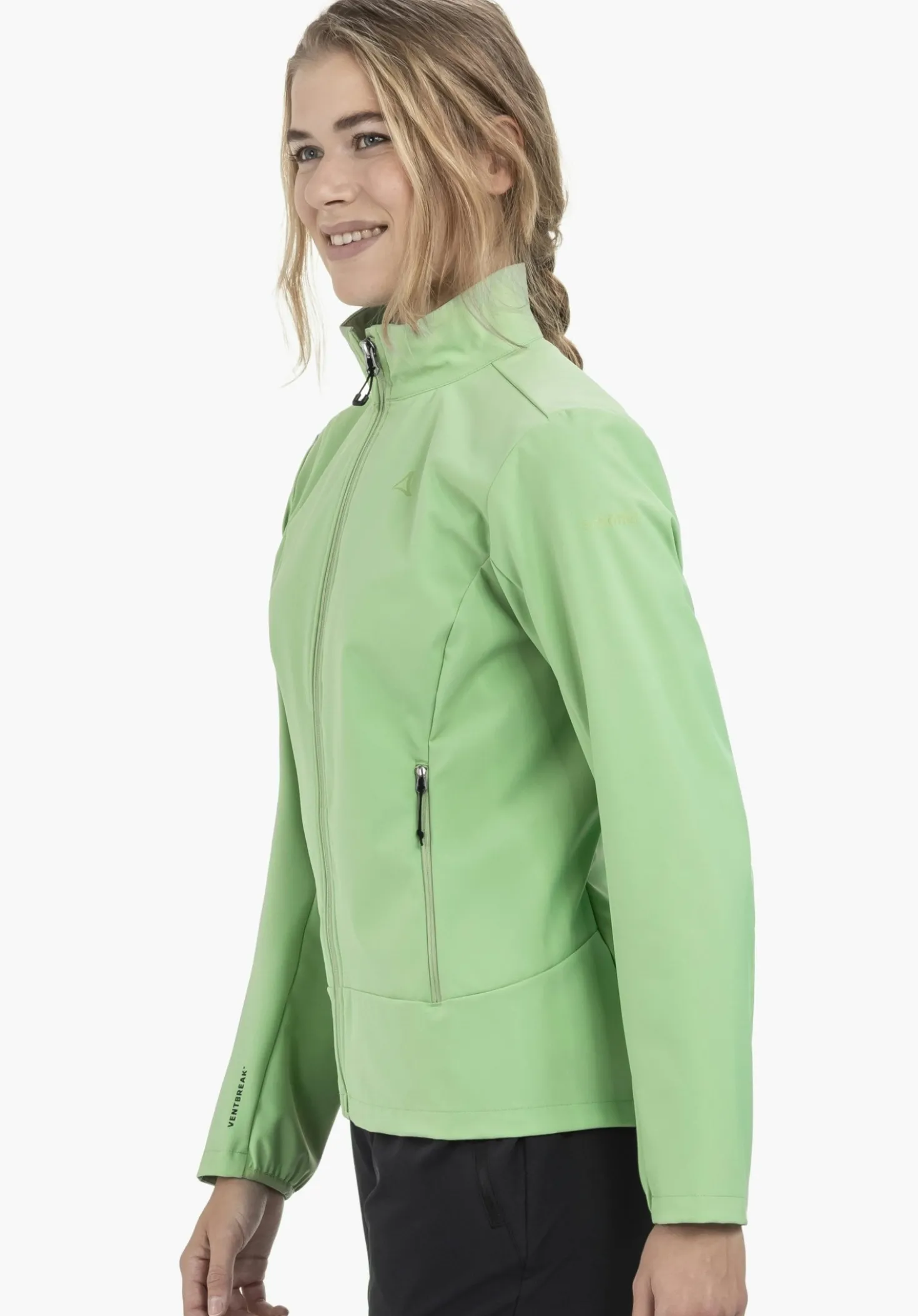 VENTURI® Softshell Jacke mit Stehkragen