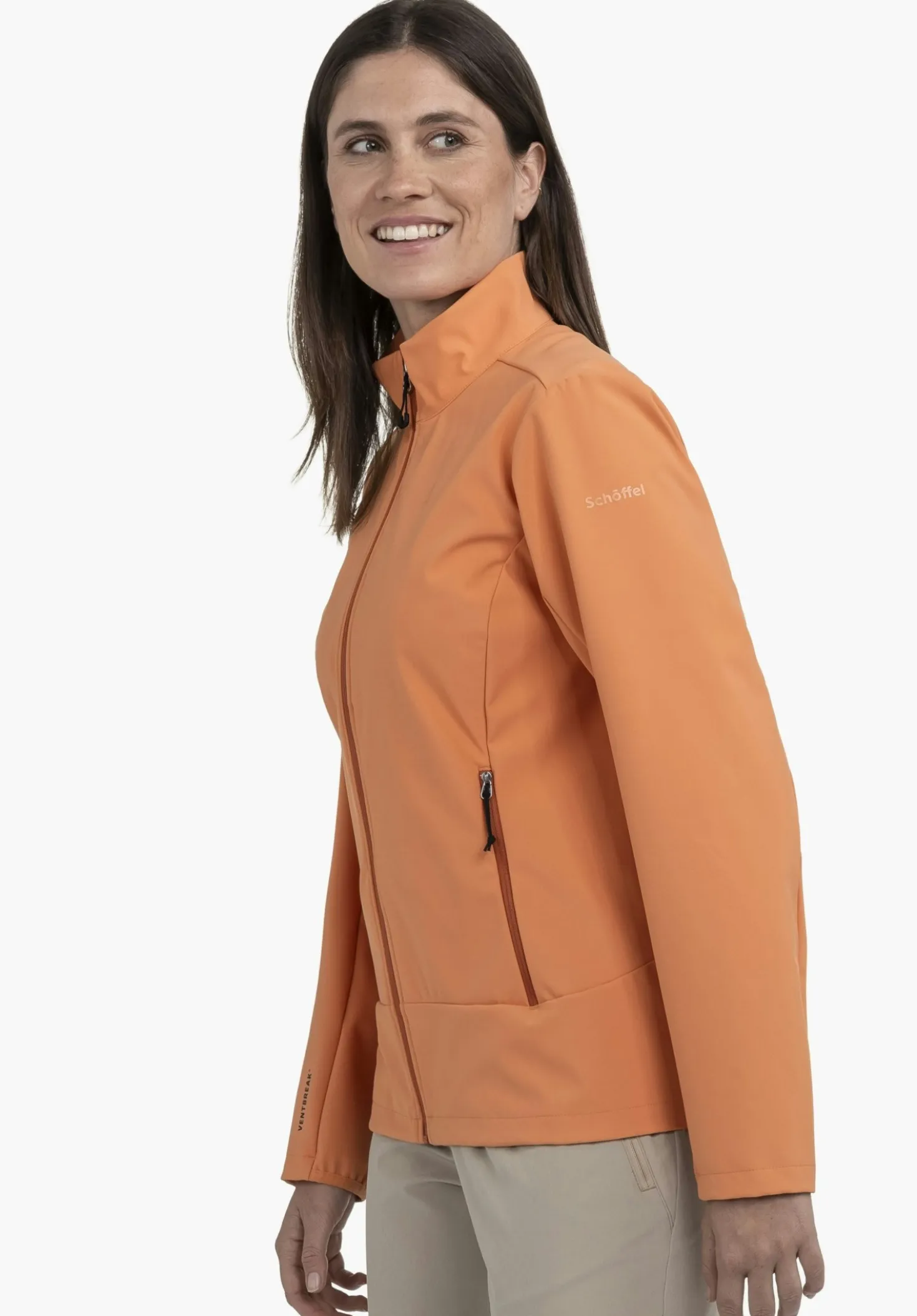 VENTURI® Softshell Jacke mit Stehkragen
