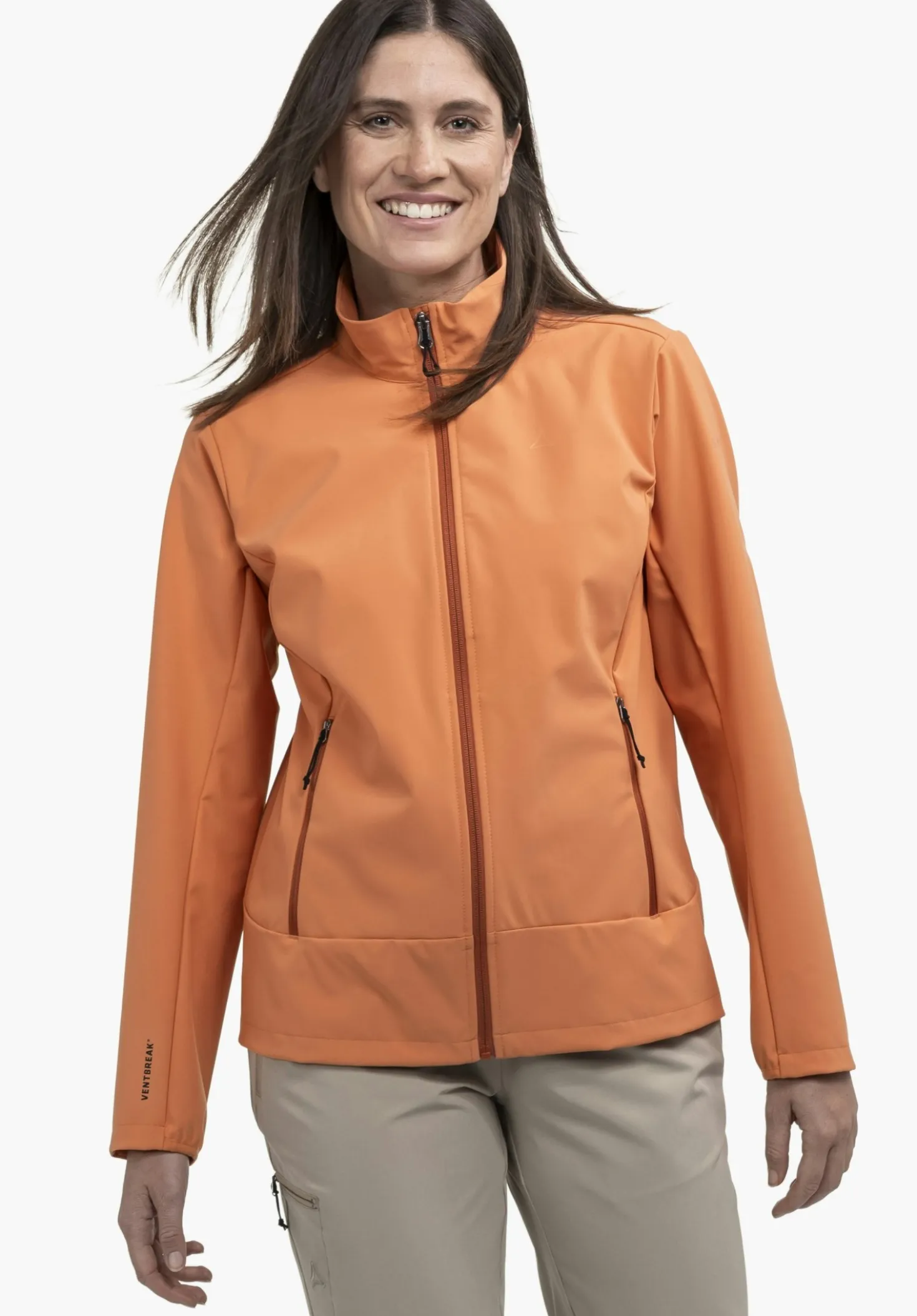 VENTURI® Softshell Jacke mit Stehkragen