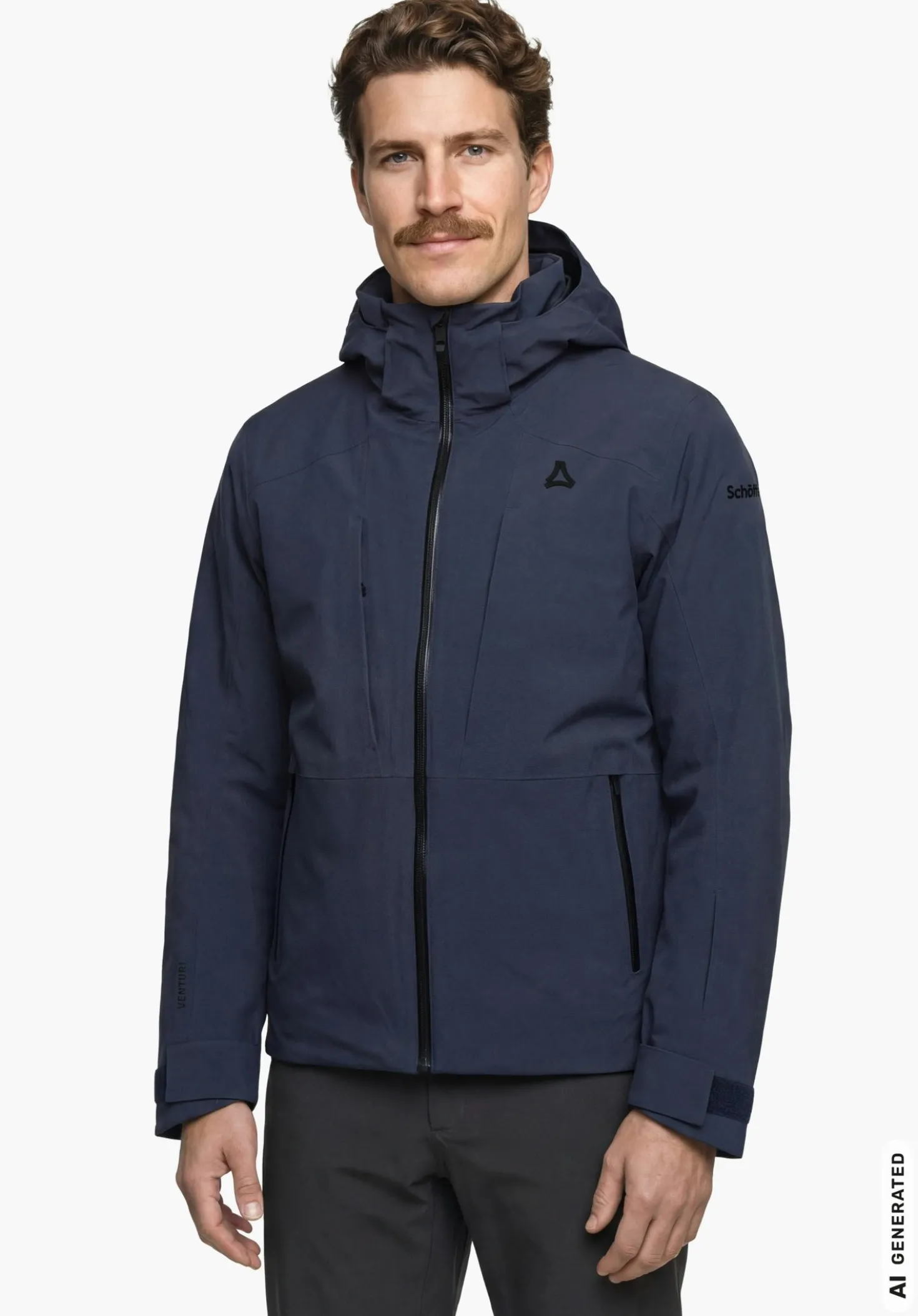 Vielseitige, layering-taugliche Skijacke