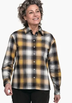 Wanderbluse mit krempelbaren Ärmeln