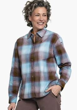 Wanderbluse mit krempelbaren Ärmeln