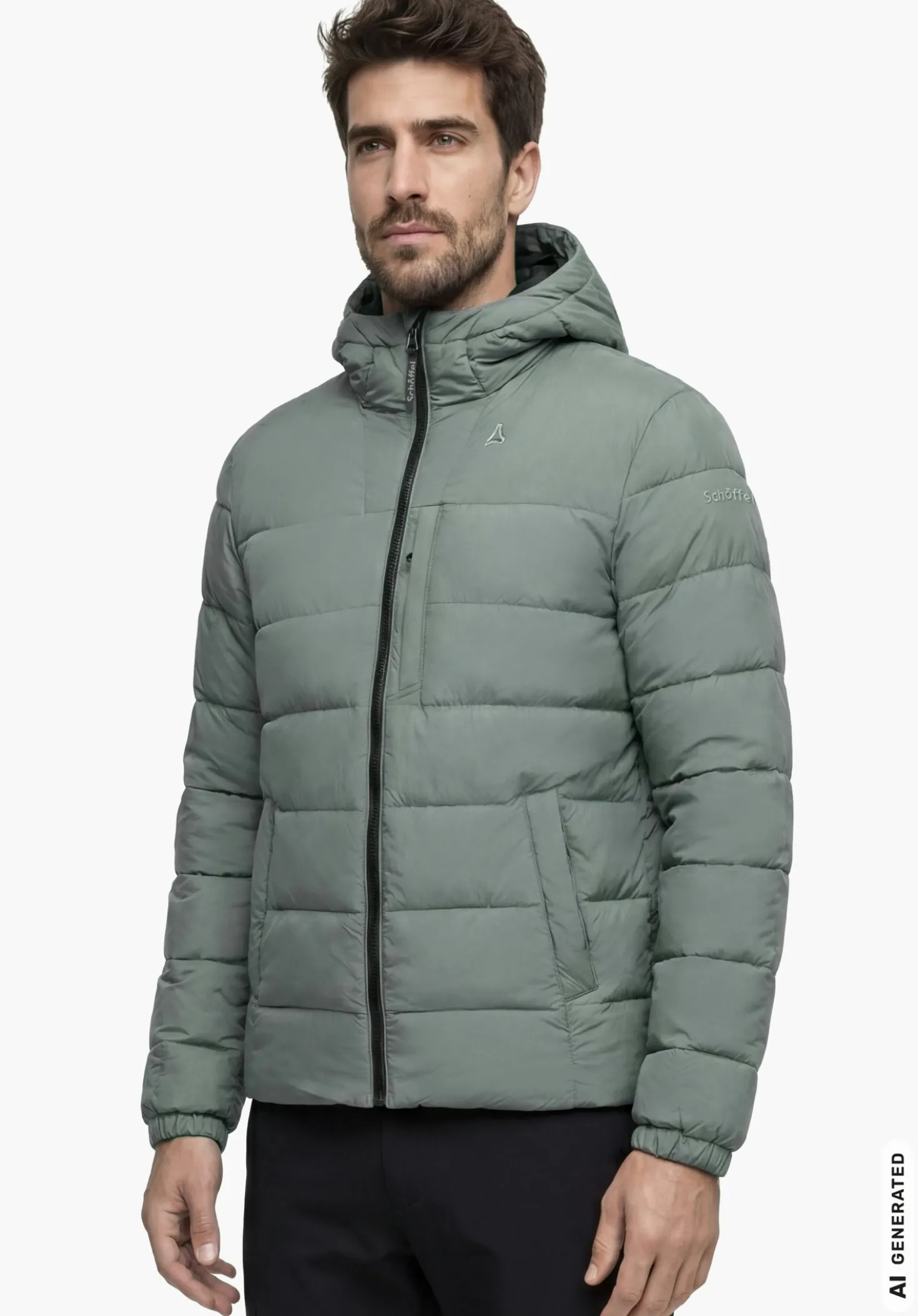 Warme Isolationsjacke für Wintertage