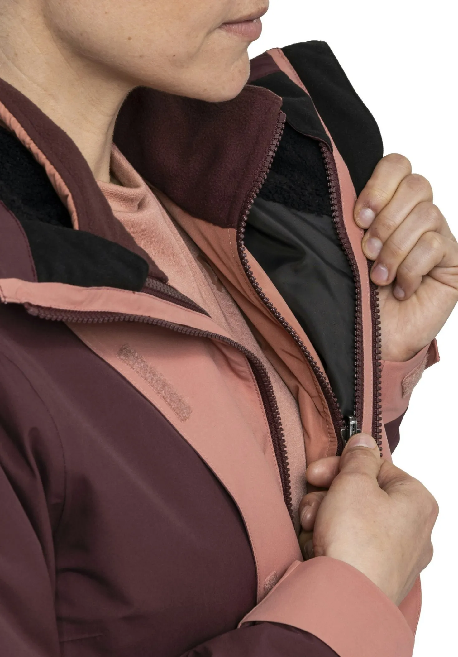 Wasserdichte 3in1 Wanderjacke