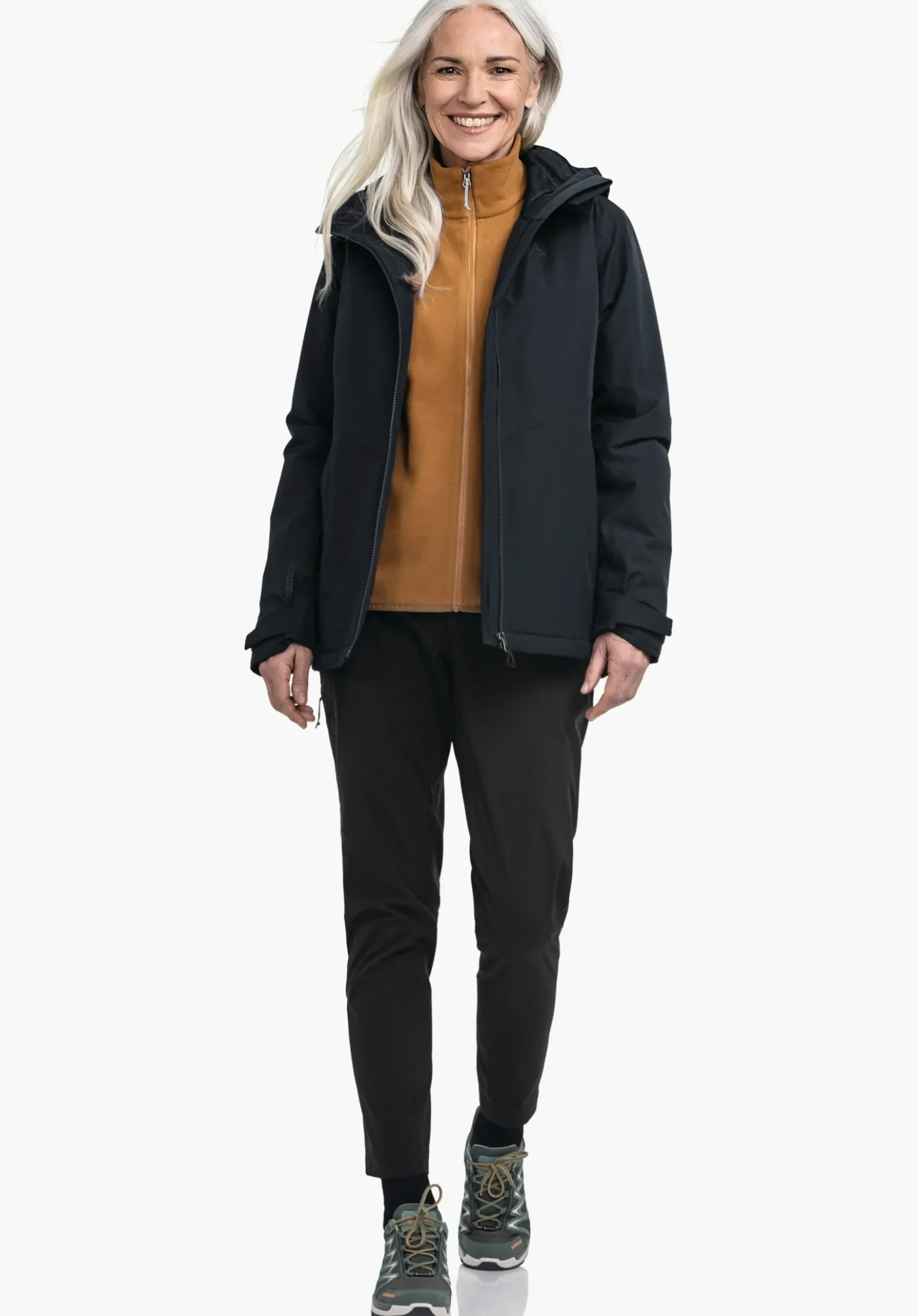 Wasserdichte Isolationsjacke zum Wandern