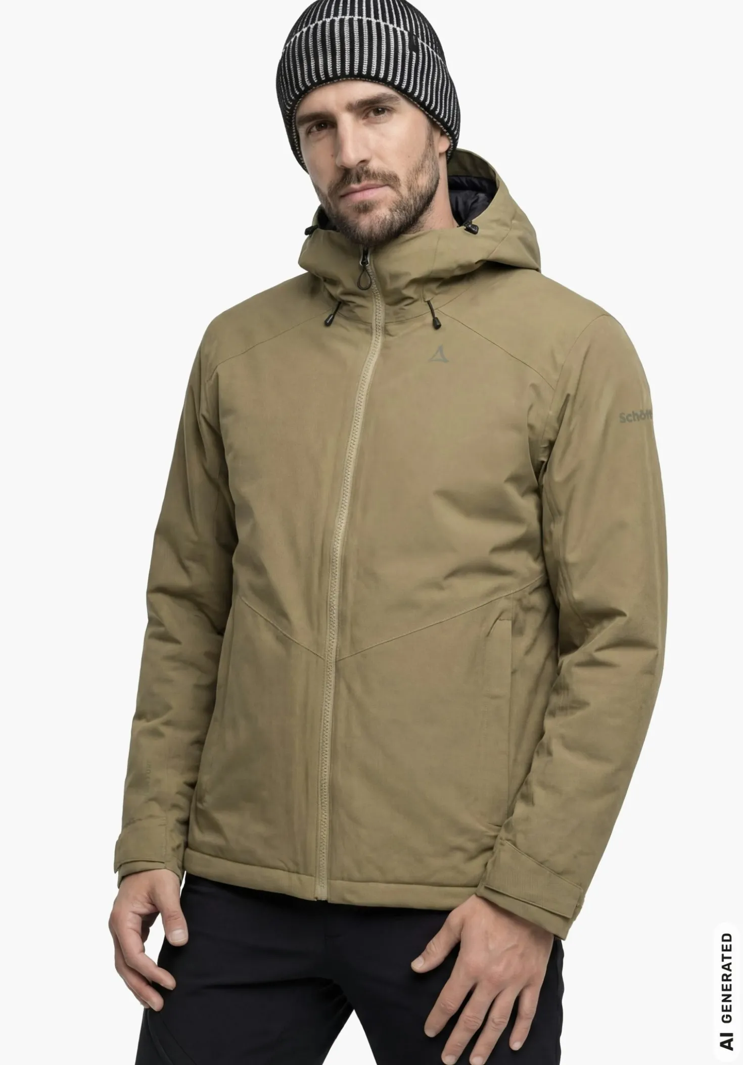Wasserdichte Isolationsjacke zum Wandern