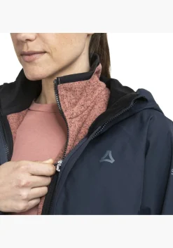 Wasserdichte Jacke mit ZipIn-System