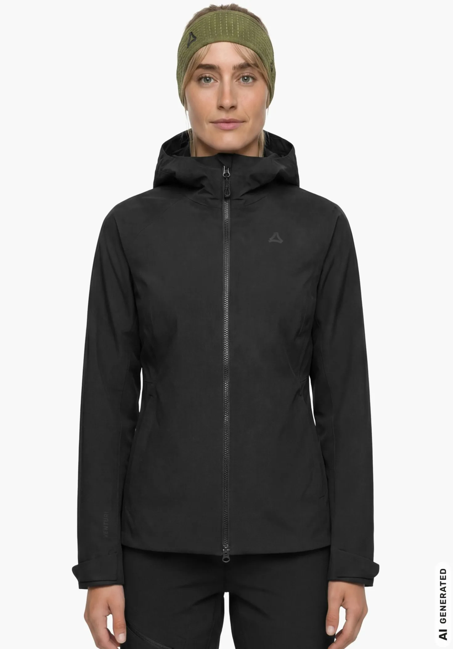 Wasserdichte Jacke mit ZipIn-System