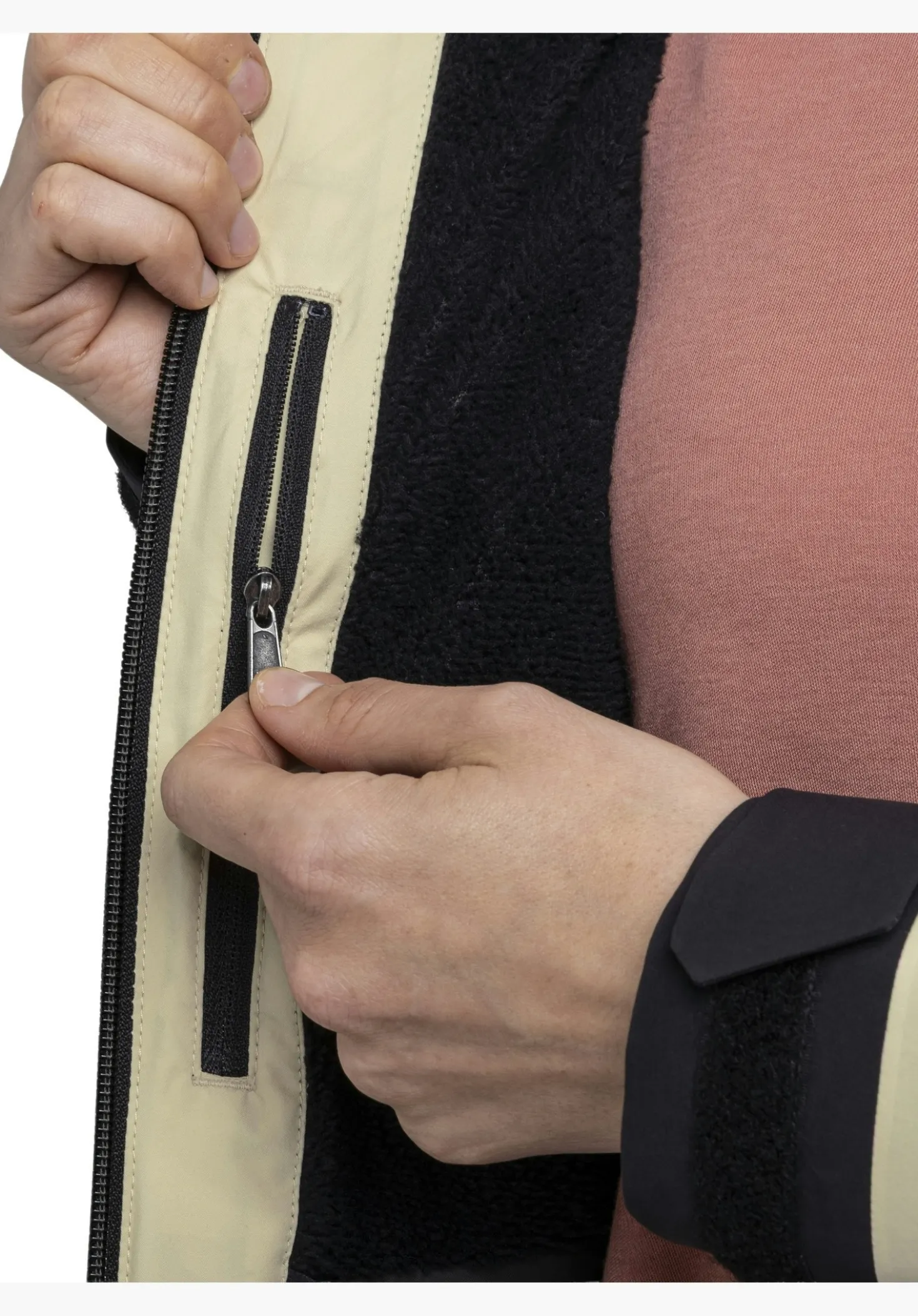 Wasserdichte 2-Lagen Jacke mit Stretch