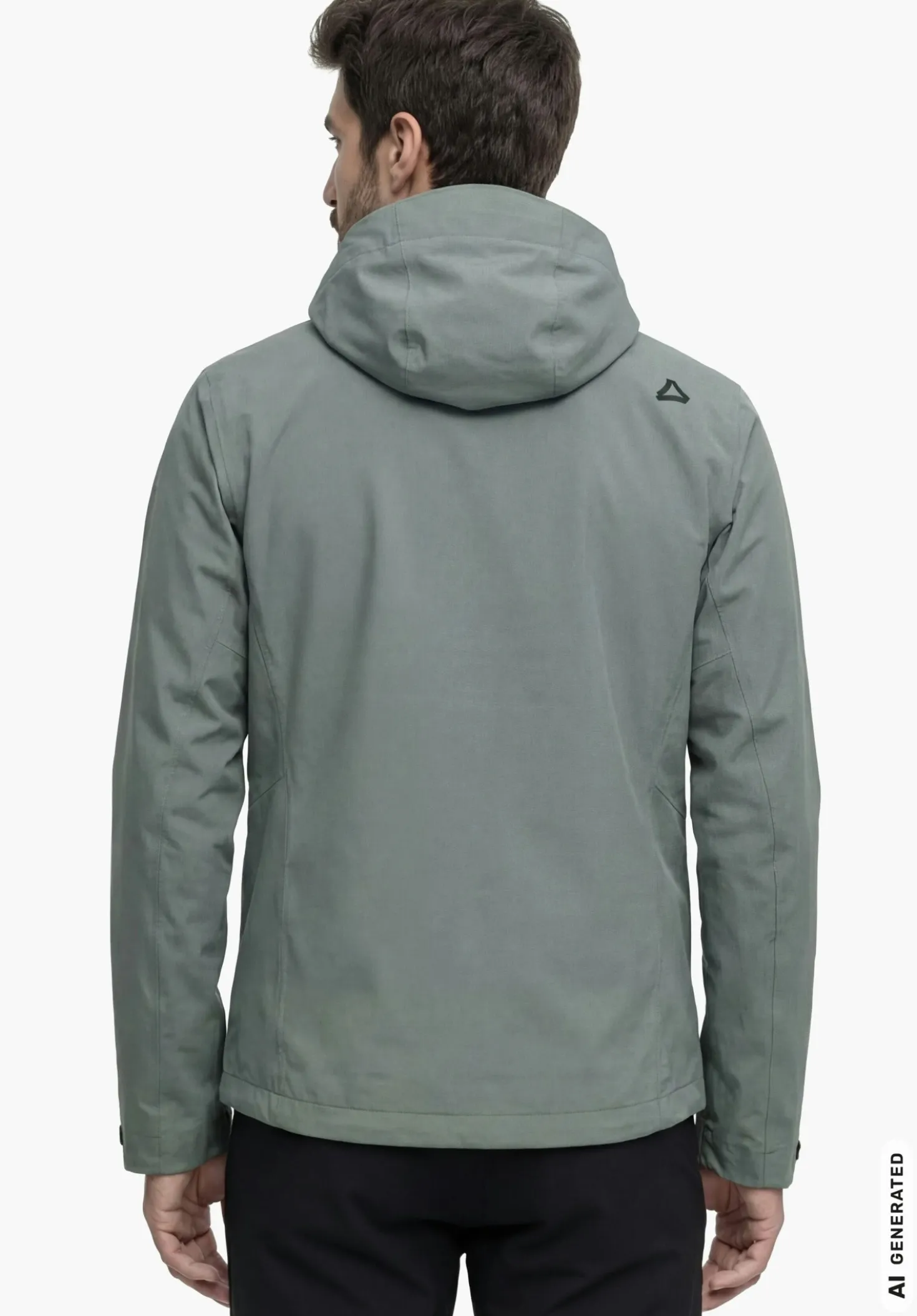 Wasserdichte 3-Lagen Jacke mit Stretch