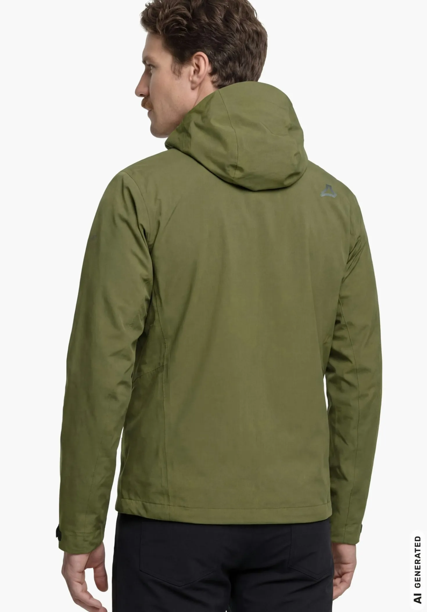 Wasserdichte 3-Lagen Jacke mit Stretch