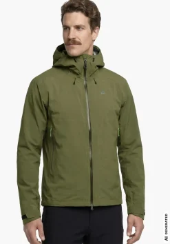 Wasserdichte 3-Lagen Jacke mit Stretch