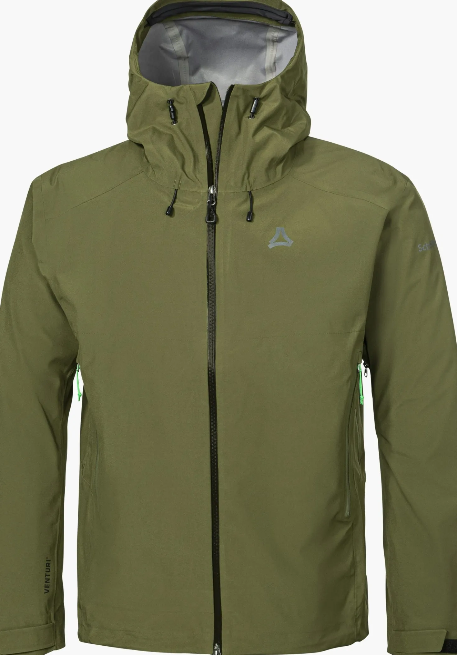 Wasserdichte 3-Lagen Jacke mit Stretch